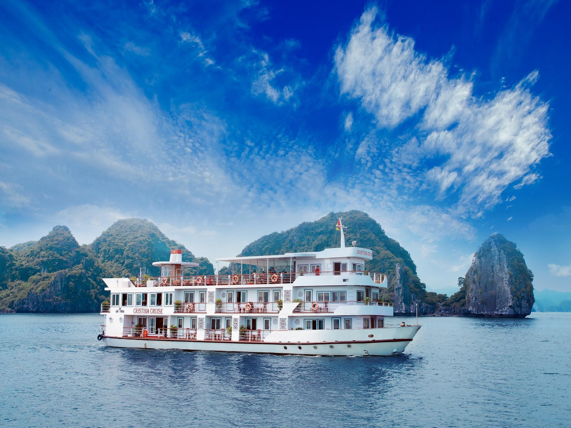 Hotel Cristina Diamond Cruise à Hạ Long Extérieur photo